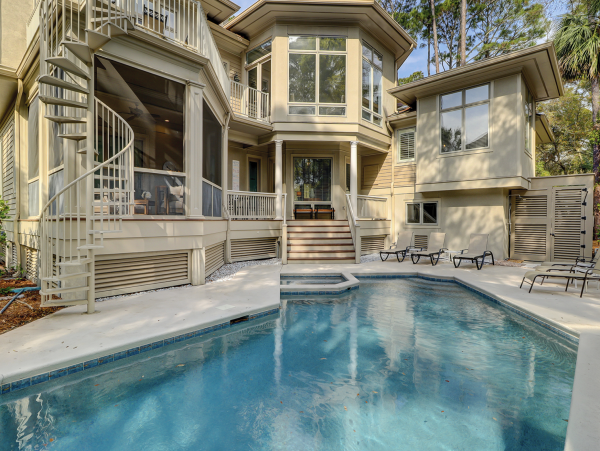Luxury All the Way Hilton Head 5 Bedroom Pool Home Sleeps 16